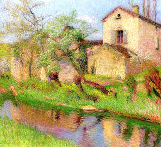 Maison au bord de Ruisseau