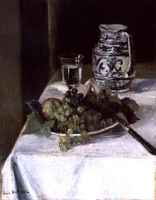 Still LIfe with Grapes