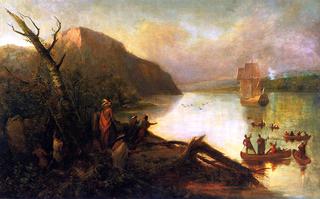 The Landing of Henry Hudson