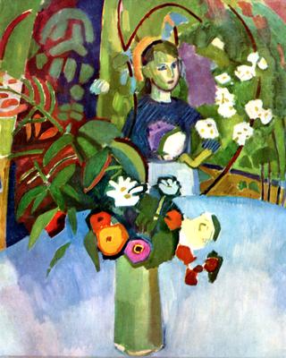 Among the Flowers