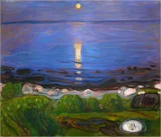 Summer Night at the Beach