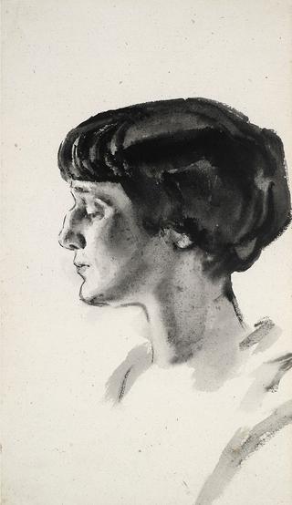 Portrait of Anna Akhmatova