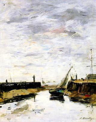 Trouville, the Jettys at Low Tide