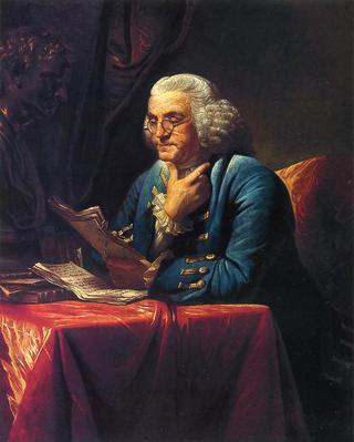 Portrait of Benjamin Frankliin
