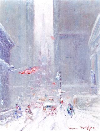 Winter at Wall Street