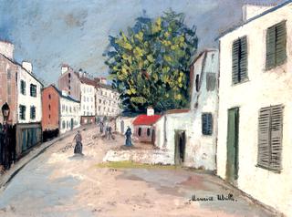 Street in Montmartre