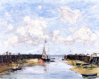 Trouville, the Jettys, Low Tide