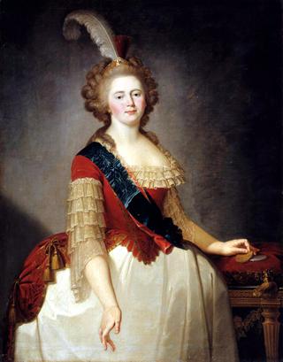 玛丽亚·费多罗夫娜皇后的肖像