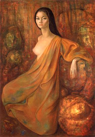 Surrealist Portrait of Adriana