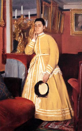 Portrait of Madame Edmondo Morbilli, nee Therese De Gas
