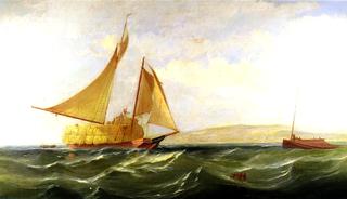 Hay Scow on San Francisco Bay