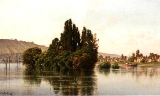 Steamboat on a River