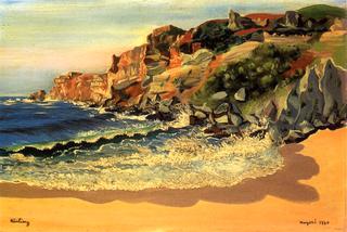 The Beach of Nazare, Portugal