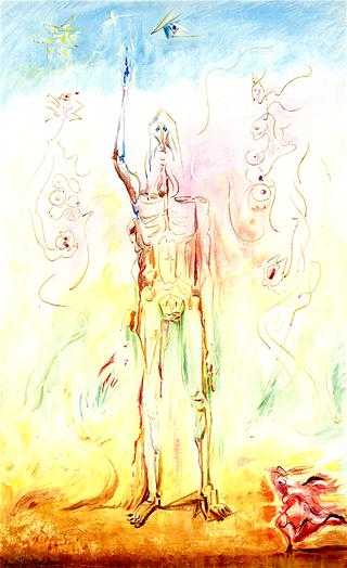 The Apparition of an Ascetic in the Desert