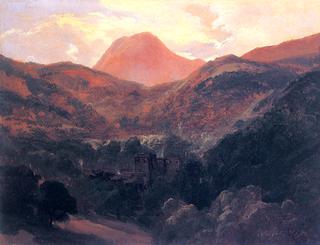 View of the Puy de Dome and Royat