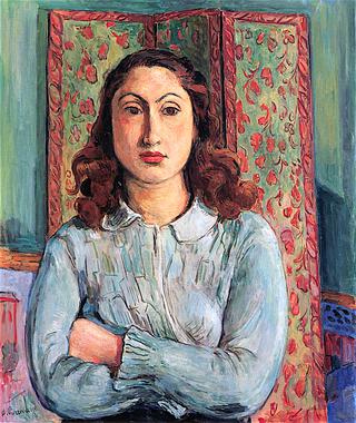 Italian Woman with Her Arms Crossed
