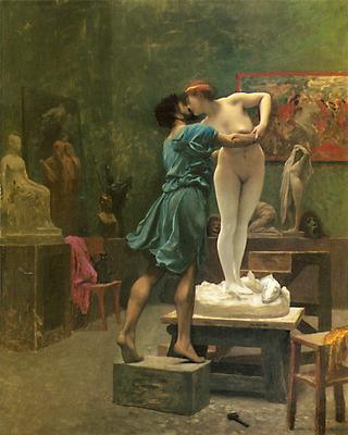 Pygmalion and Galatea (study)