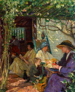 The Terrace outside the Priest's House