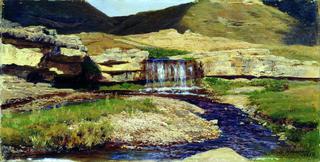 Waterfall in Kislovodsk