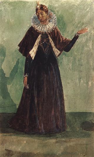 Costume Design for "Boris Godunov" tragedy