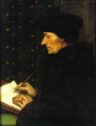 Portrait of Erasmus of Rotterdam Writing