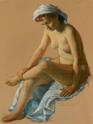 Bathing Nude