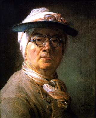 带眼罩的自画像
