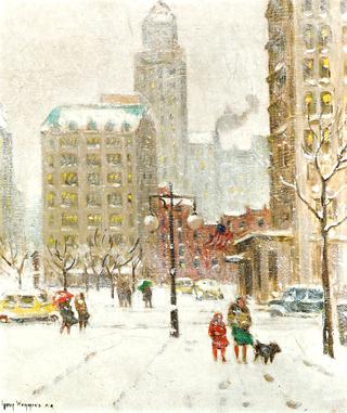 Winter at the Plaza