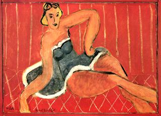 Dancer Seated on a Table