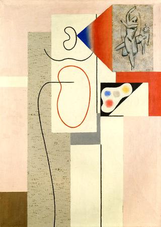 Painter with Palette