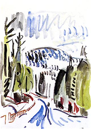 Path in Hilly Landscape