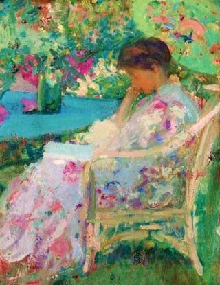 Reading in the Garden