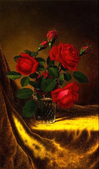 Still LIfe with Flowers: Red Roses