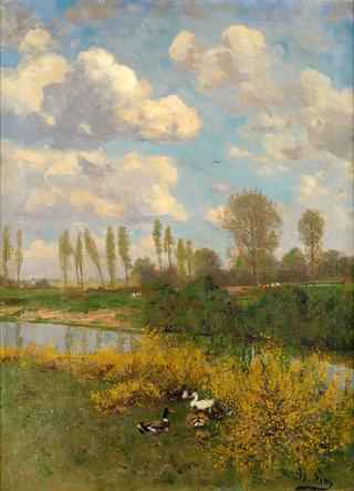 Ducks in the Reeds