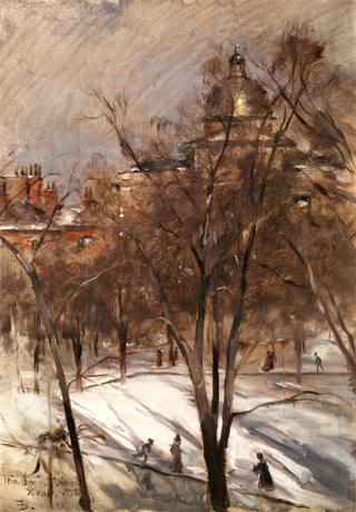 Boston Common in Winter