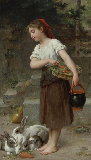 Feeding the Rabbits