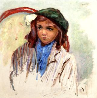 LIttle Girl in a Green Beret