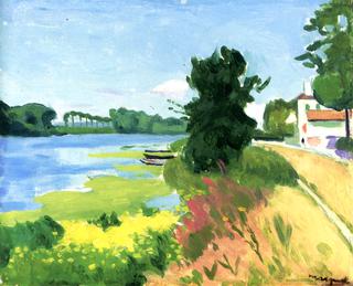 Herblay, Summer, Banks of the Seine