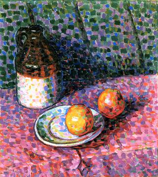Still Life with Jug and Oranges