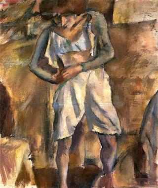 Hermine David Dressing Herself