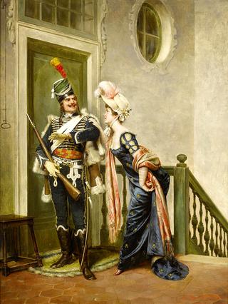 The gallant officer