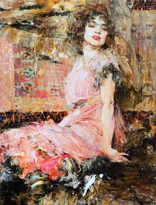 Lady in Pink