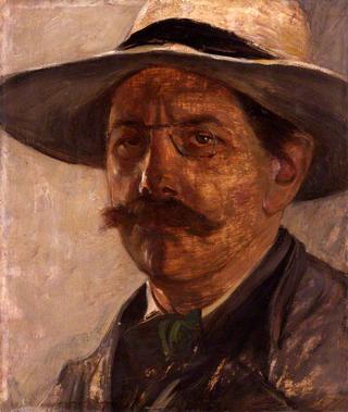 Self Portrait:  Archibald Standish Hartrick
