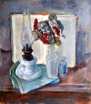 Still Life with Lamp