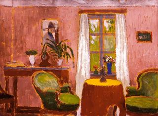 Room with Green Armchair