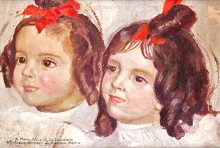 Portrait of Two Girls