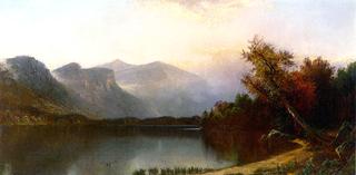Echo Lake and Mount Lafayette