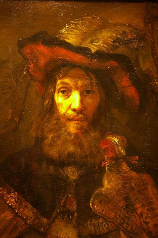 Man with a Falcon on His Wrist