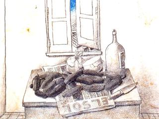 Still Life with Sausages