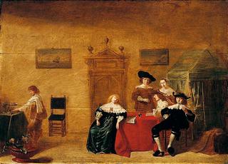 An Interior with an Elegant Company